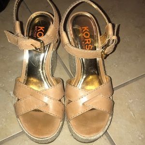 KORS wedges